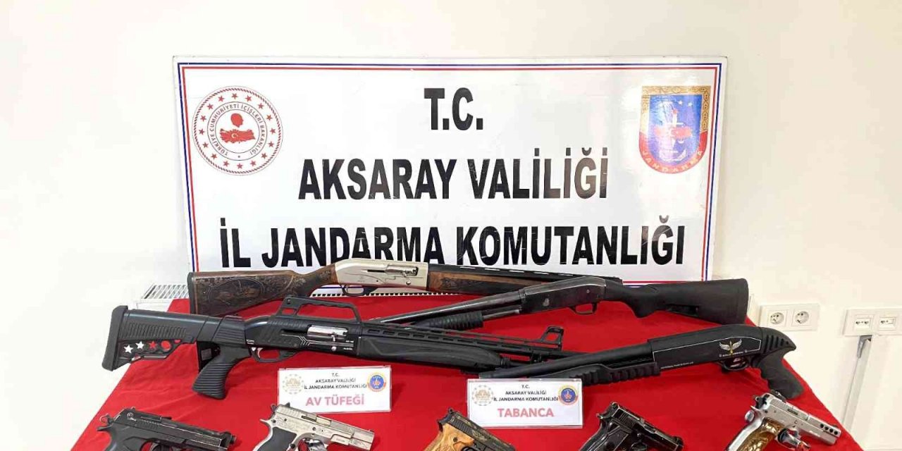 Aksaray jandarmadan düğünlere maganda operasyonu: 5 gözaltı