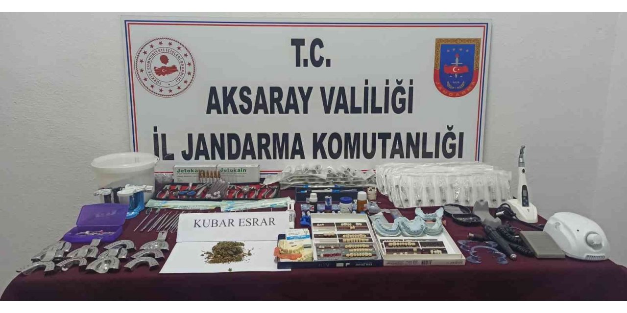 Uyuşturucu taciri sahte hekimin ruhsatsız diş kliniği, profesyonel hastaneyi aratmadı