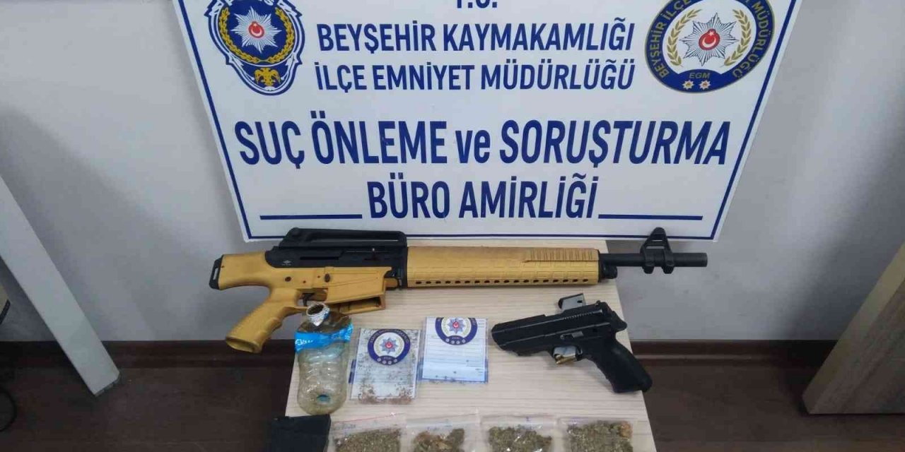 Durdurulan araçtan uyuşturucu çıktı, 1 kişi tutuklandı