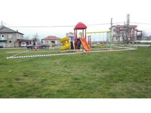 Beyşehir’de Parklar Donatılıyor