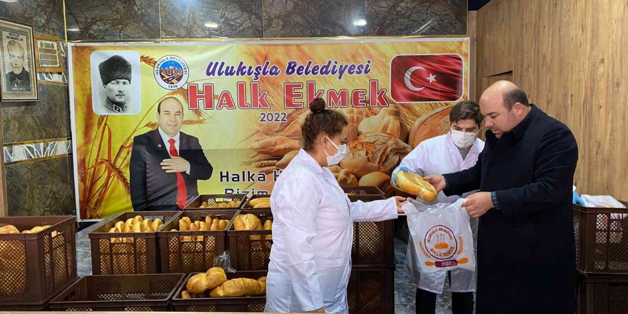 Ulukışla ilçesinde ekmek fırını açıldı