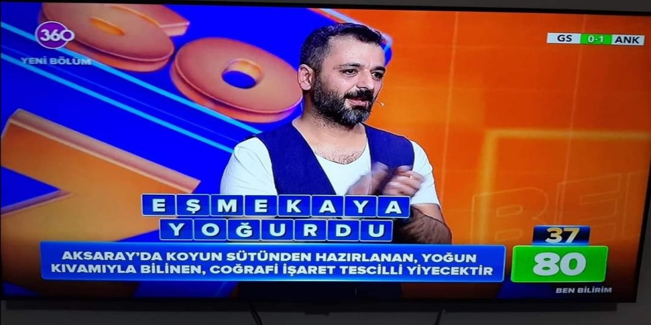 Meşhur Eşmekaya Yoğurdu Ulusal kanalda!