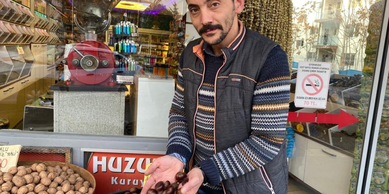 80 TL’lik kestane yoğun ilgi görüyor