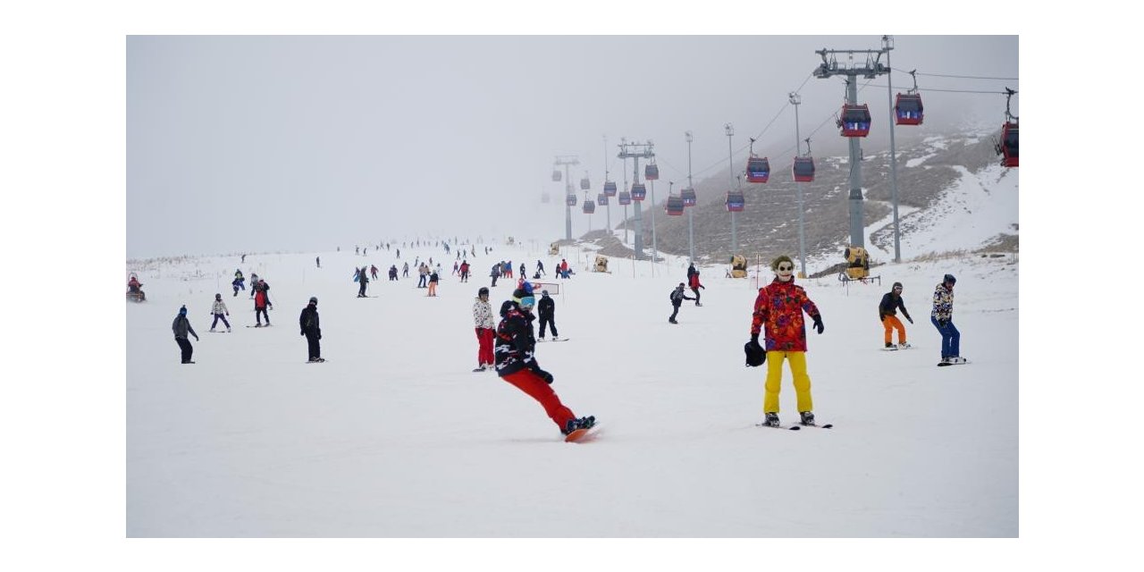 Erciyes otelleri sömestire dolu girdi