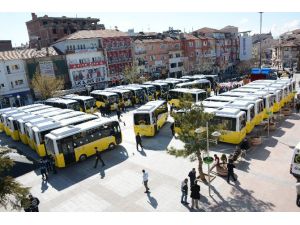 Minibüsçülerden Başkan Yazgı’ya Teşekkür