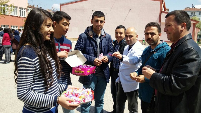 Aksaray Osman Gazi Anadolu Lisesinden  Kutlu Program