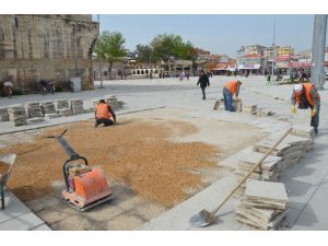 Ereğli’de Ulu Cami Meydanı Düzenleniyor