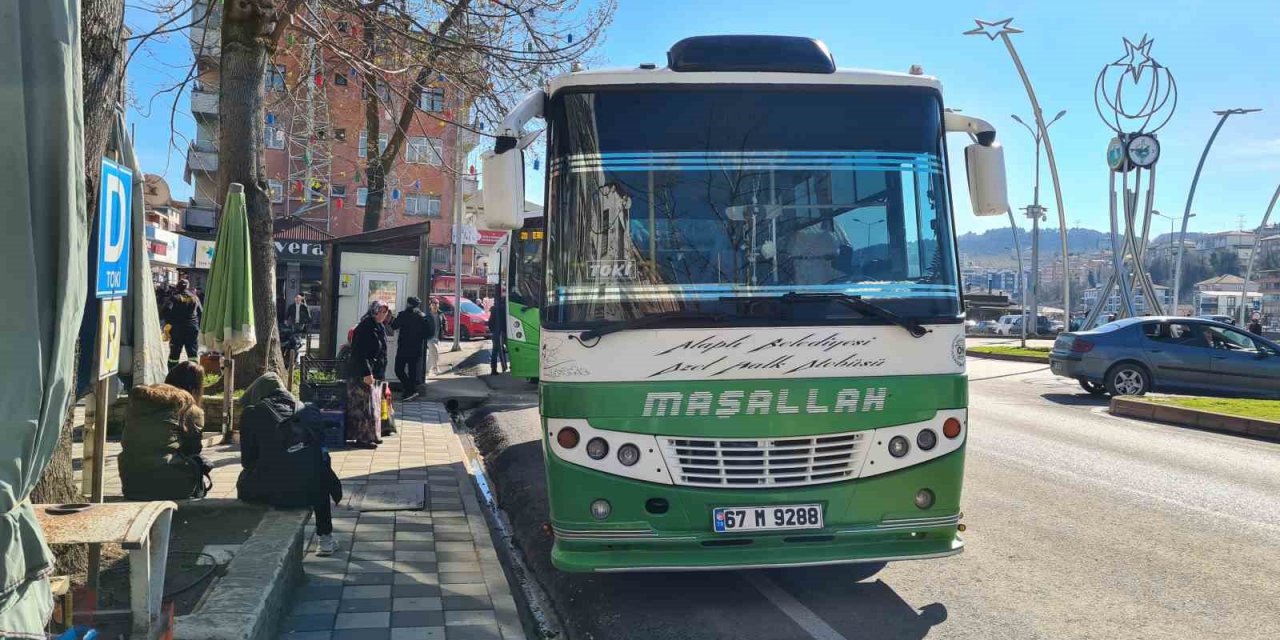 Alaplı’da  toplu taşımaya zam geldi