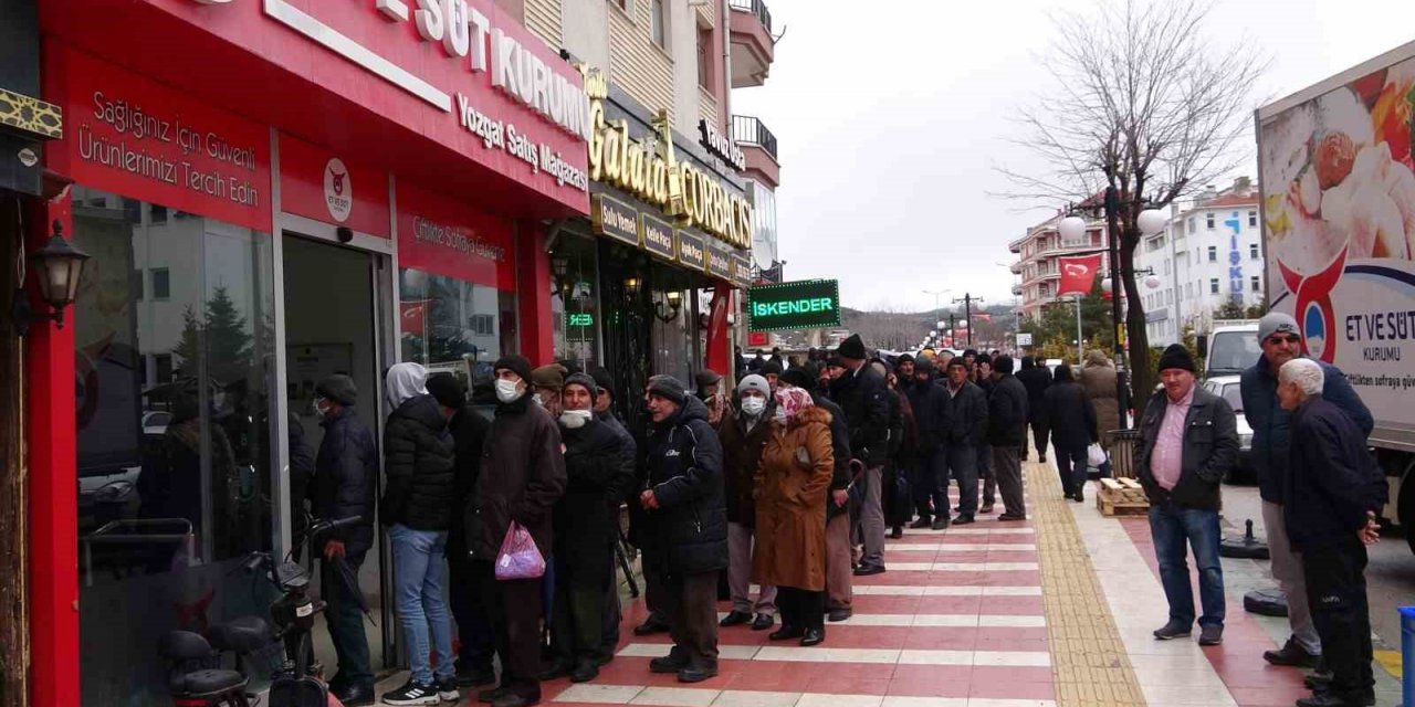 Yozgat’ta Et ve Süt Kurumunda Ramazan yoğunluğu