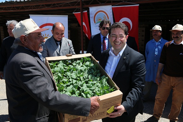 Aksaray’da Sebzecilik Alanı Genişliyor!