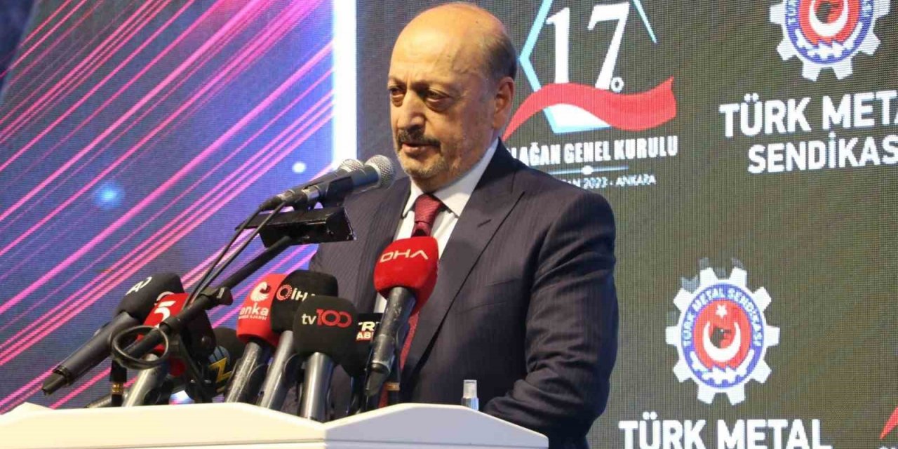 Bakan Bilgin: “Sermayenin emek düşmanlığı yapmasına izin vermeyiz”