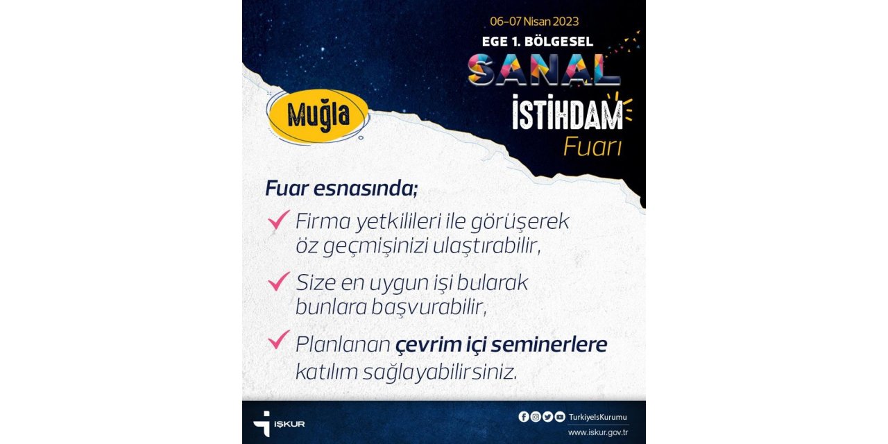 İŞKUR, Sanal İstihdam Fuarı ile işverenle iş arayan vatandaşı bir araya getiriyor