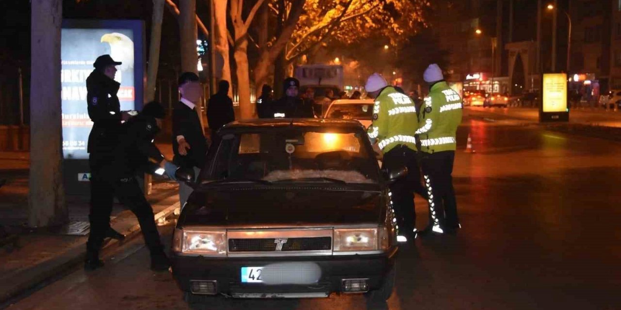 Konya’da abart ve hışırtı egzoz takan sürücüler yakalandı