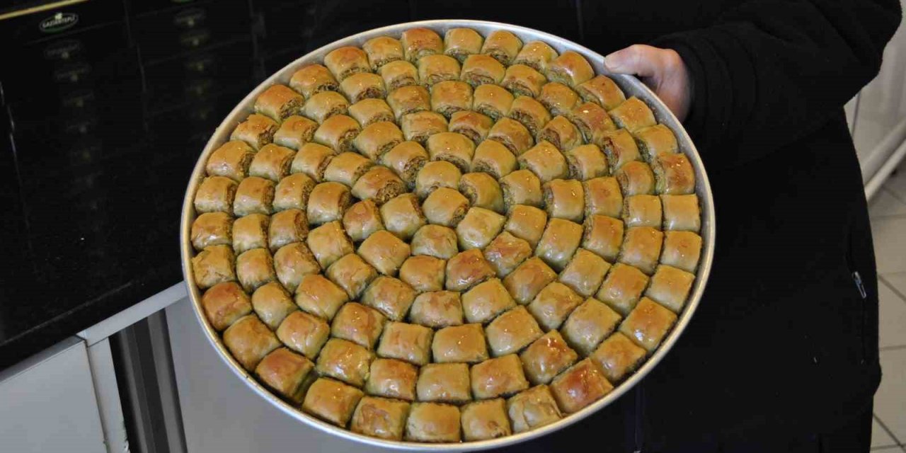 Bayramlık baklava siparişleri başladı