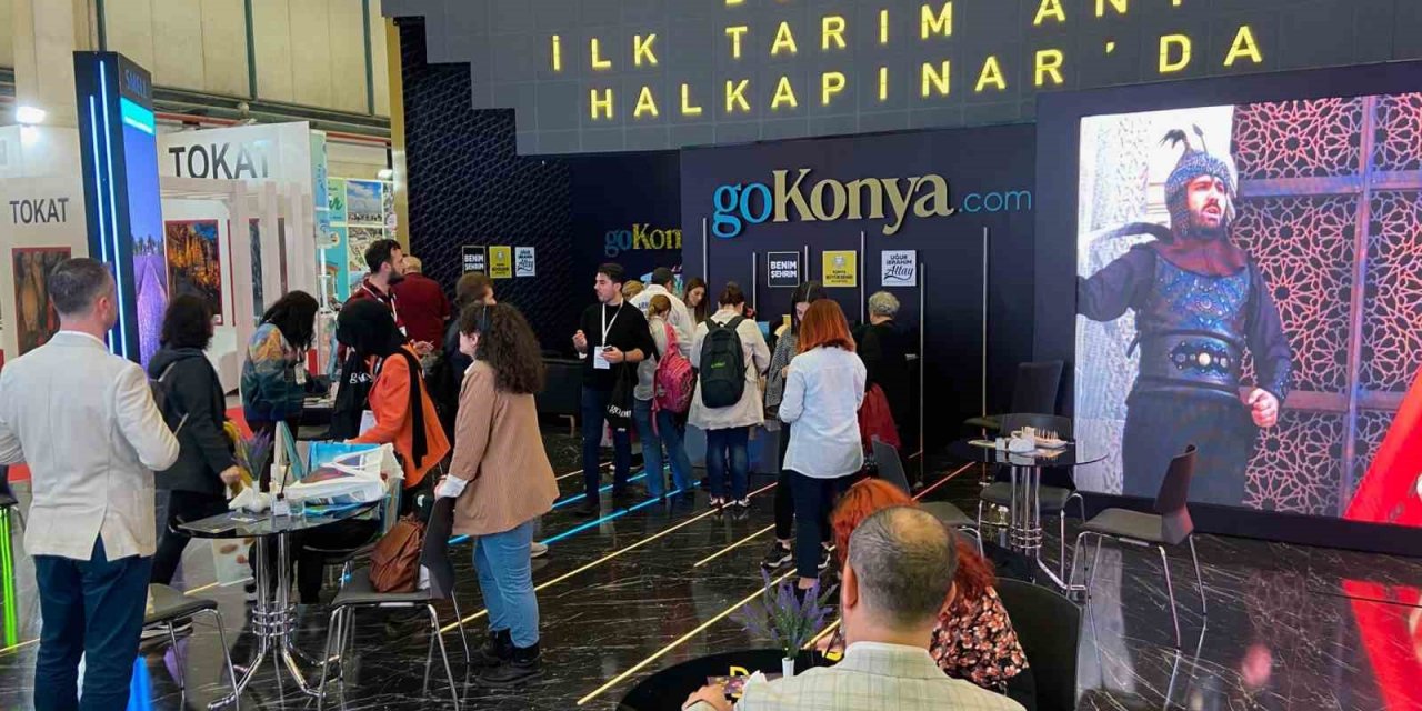 Konya standı Turizm Fuarı’nın en iyisi seçildi