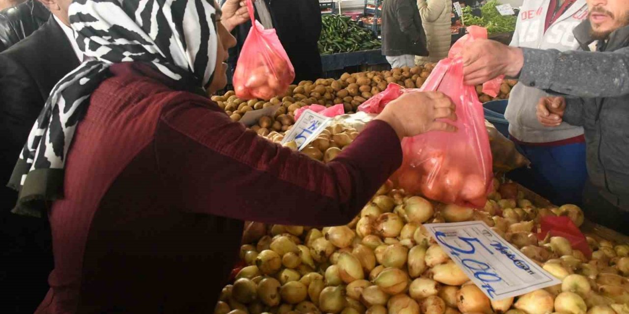 Haymana’da kuru soğan 5 lira oldu