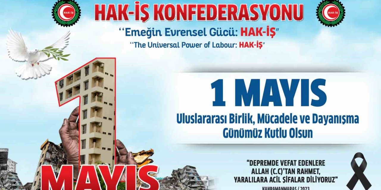 Hak-İş’ten 1 Mayıs bildirisi