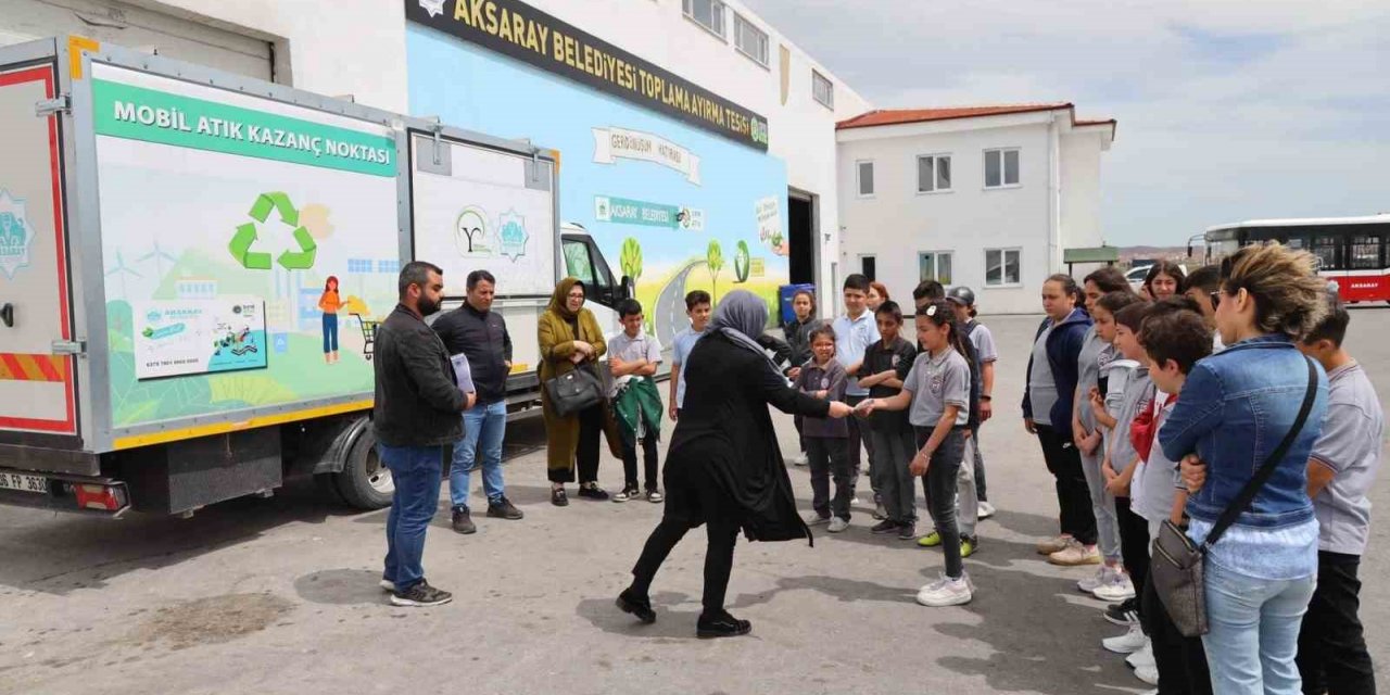 Aksaray’da geri dönüşüm farkındalık eğitimleri devam ediyor