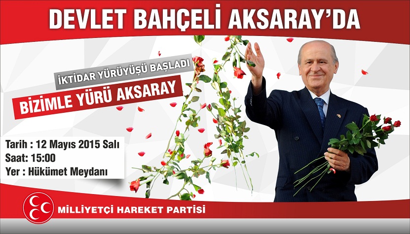 MHP Lideri Devlet Bahçeli Aksaray'a geliyor