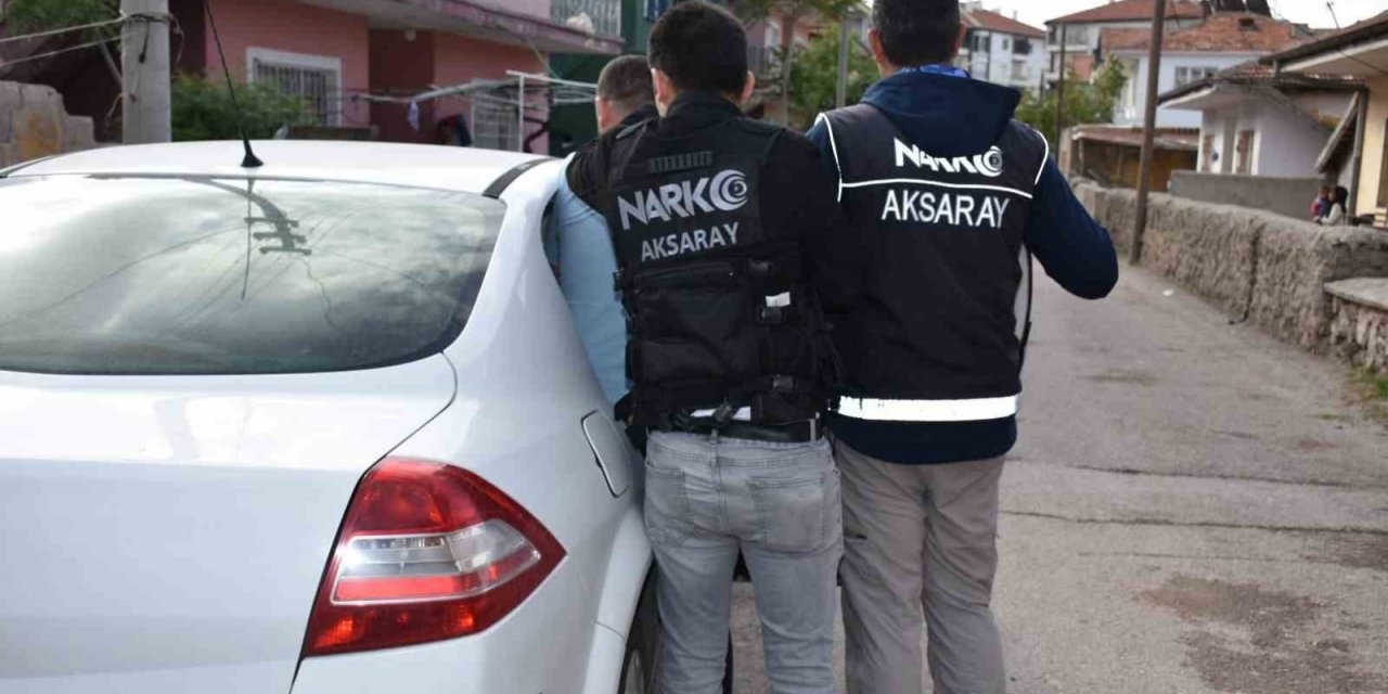 Aksaray’da uyuşturucu operasyonu: 4 gözaltı