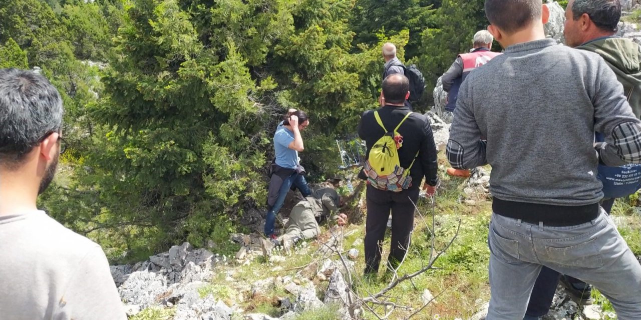 Dağa mantar aramaya çıkan kişi 45 saat sonra sağ olarak bulundu