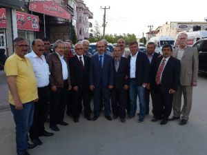 MHP Adayı Gönen İlçe Gezilerini Sürdürüyor