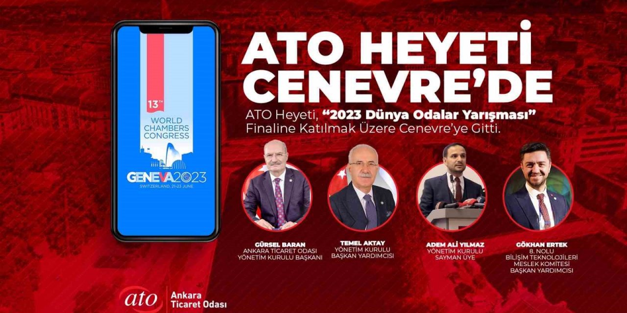 ATO Heyeti “ATONET” için Cenevre’de