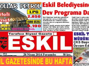 Eskil Gazetesinde bu hafta