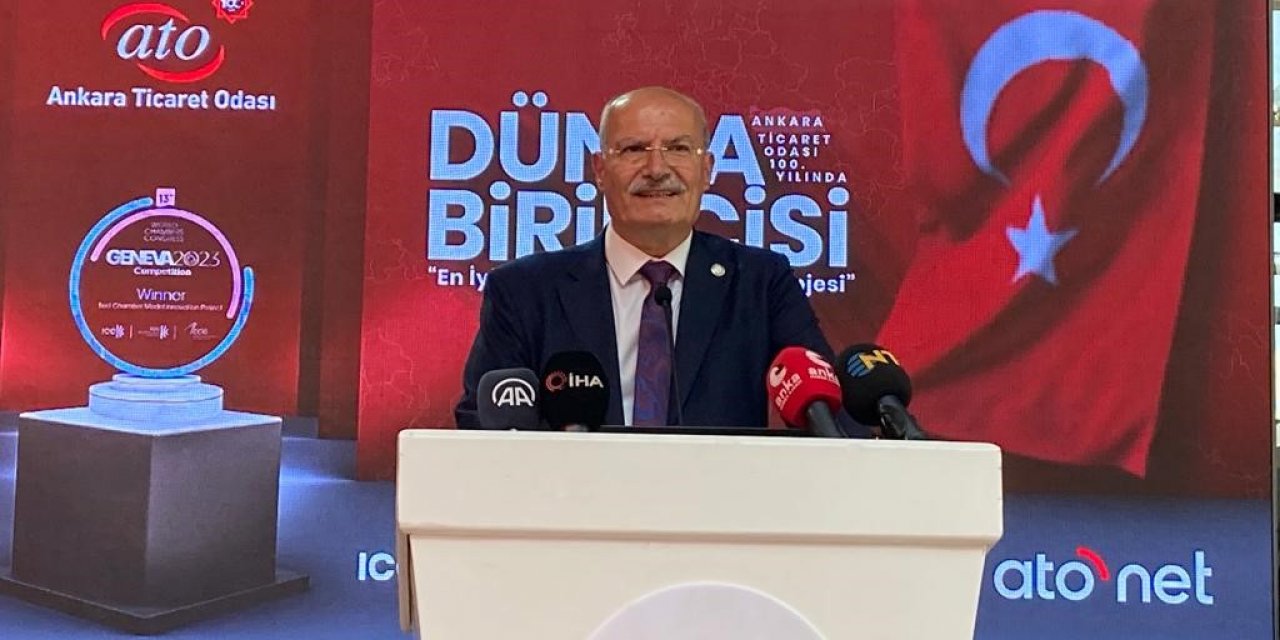 ATO Başkanı Baran: “ATONET Üye Hizmet Platformu ile her şeyi bir araya getirdik”