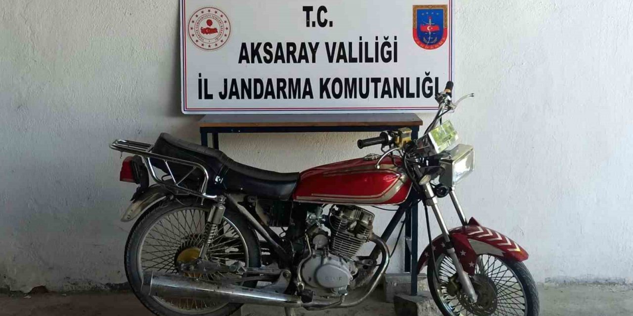 Çalınan motosiklet JASAT dedektiflerince bulundu