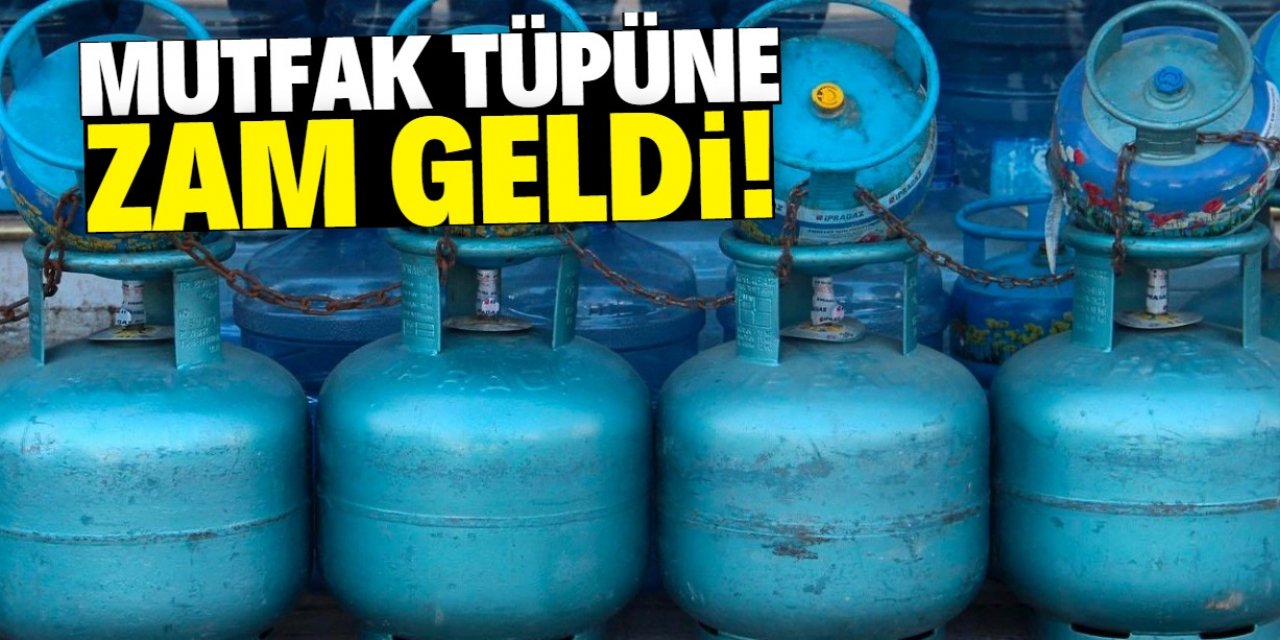 Mutfak tüpüne bir zam daha geldi