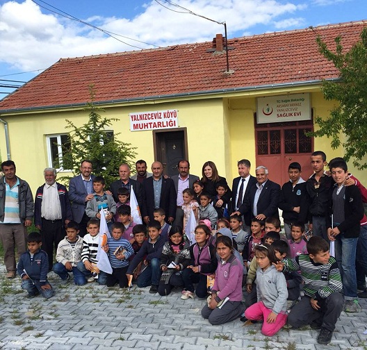 Vekil Adayı İnceöz'ün köy ve belde ziyaretleri sürüyor