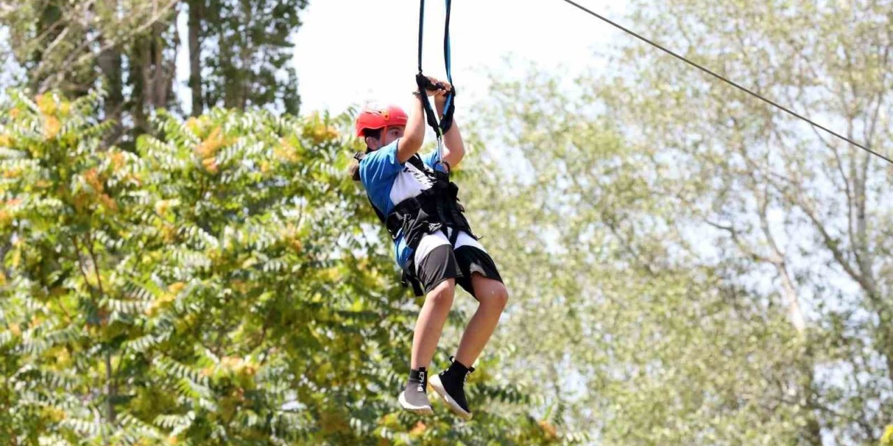 Macera Parkına adrenalin tutkunlarının gözdesi