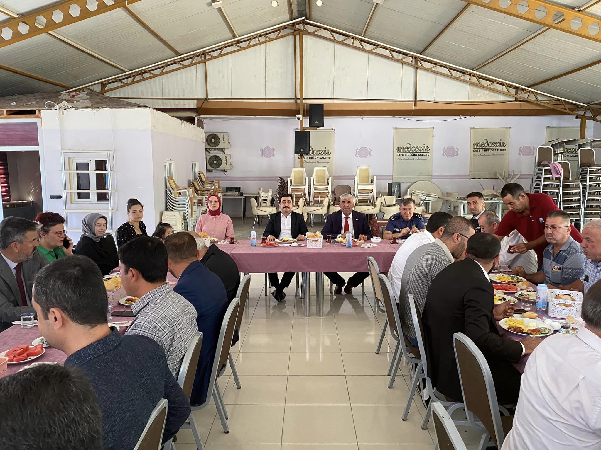 Kaymakam Coşkun için veda programı düzenlendi