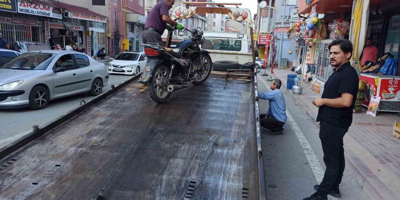 Konya’da başka ilçeden çalınan motosiklet Seydişehir’de bulundu