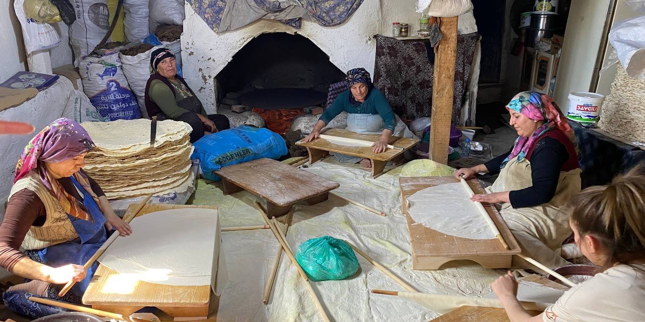 Yozgatlı ev hanımları kışlık yufka hazırlığına başladı