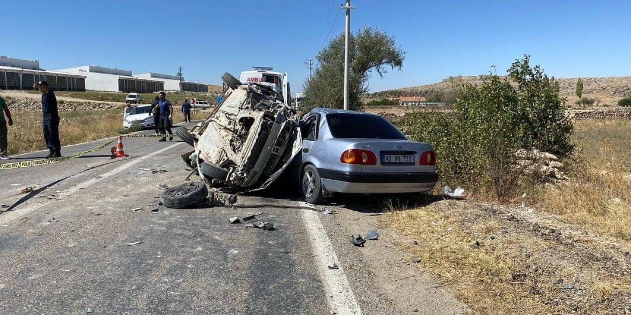 Aksaray’da hatalı sollama kazası: 3 ölü, 2 yaralı