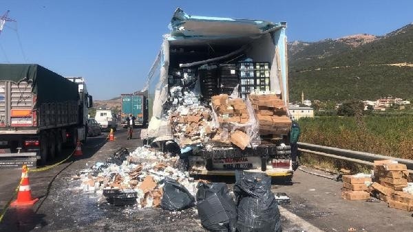 Aksaraylı tır şoförü kazada yaşamını yitirdi