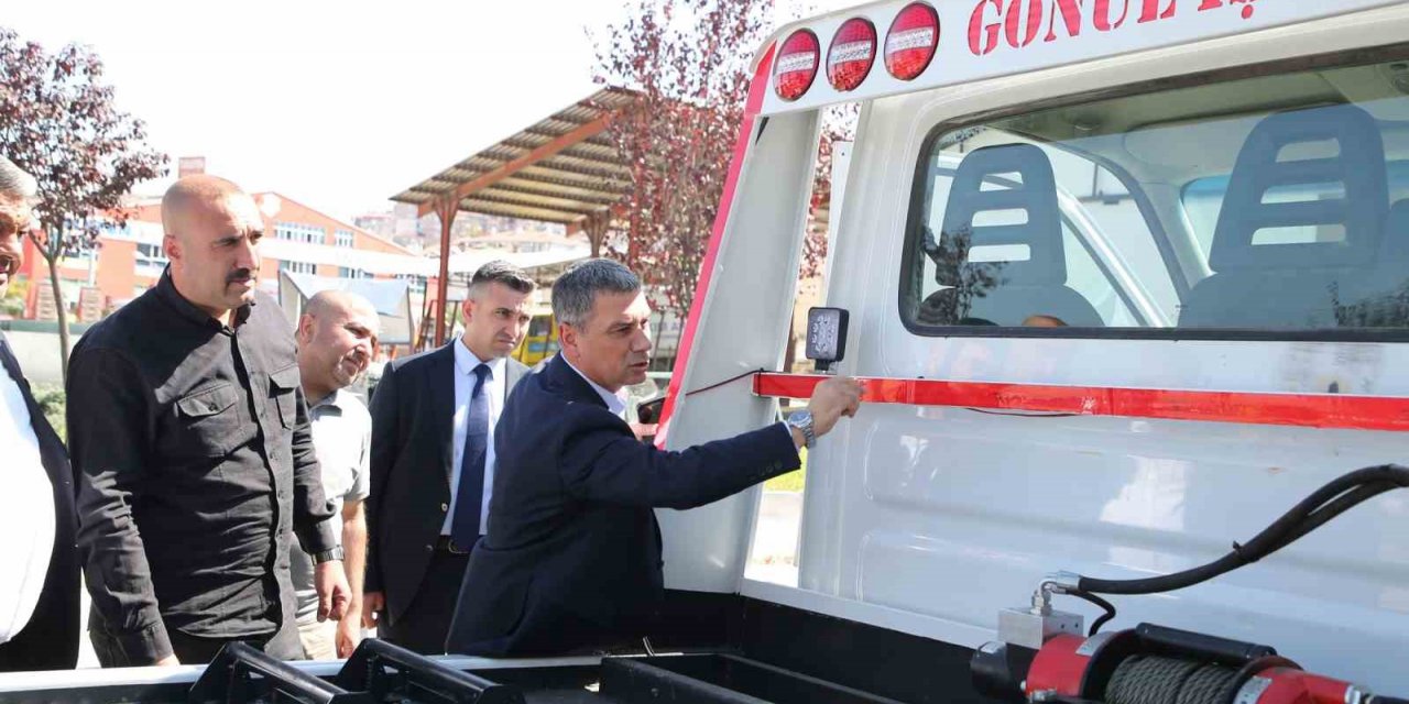 Gölbaşı Belediye Başkanı Şimşek, otobüs şoförleriyle bir araya geldi