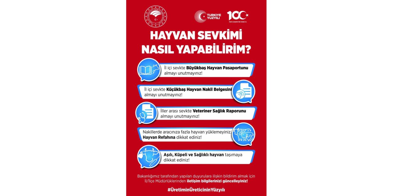 Hayvan hareketleri kontrol altında