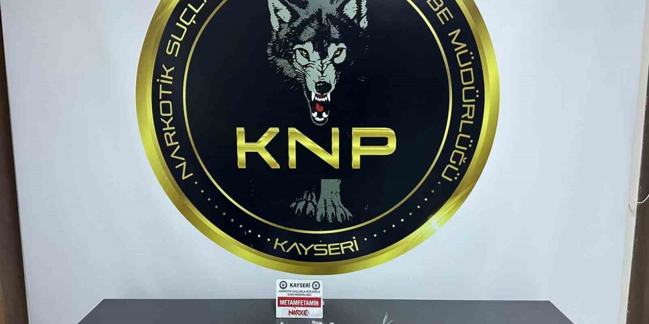 Kayseri’de uyuşturucu operasyonu: 1 gözaltı