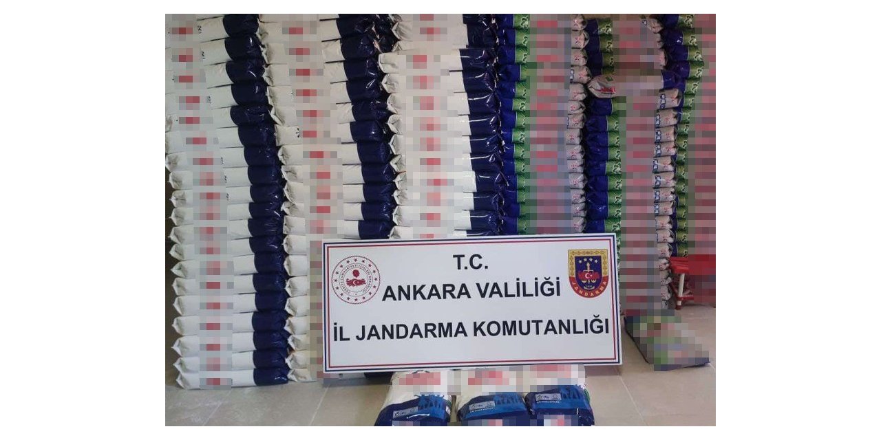 Başkent’te 50 milyon liralık sahte deterjan ele geçirildi