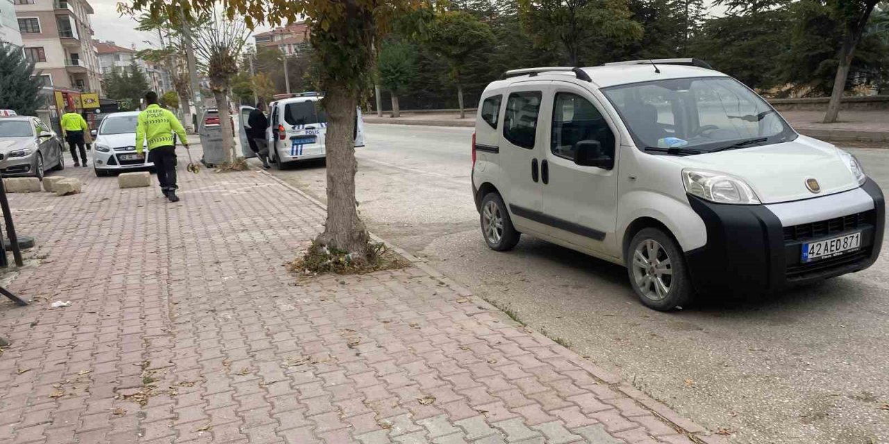 Konya’da hafif ticari aracın çarptığı çocuk yaralandı