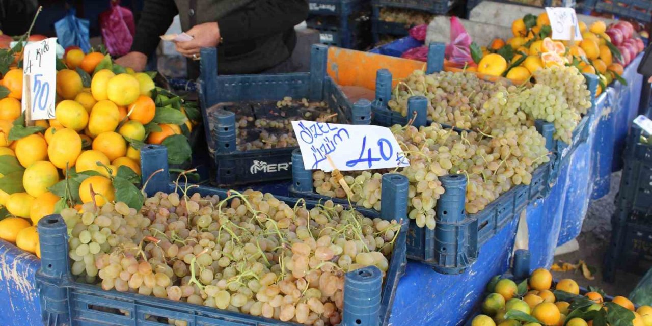 Pazarda zam şampiyonu ‘üzüm’