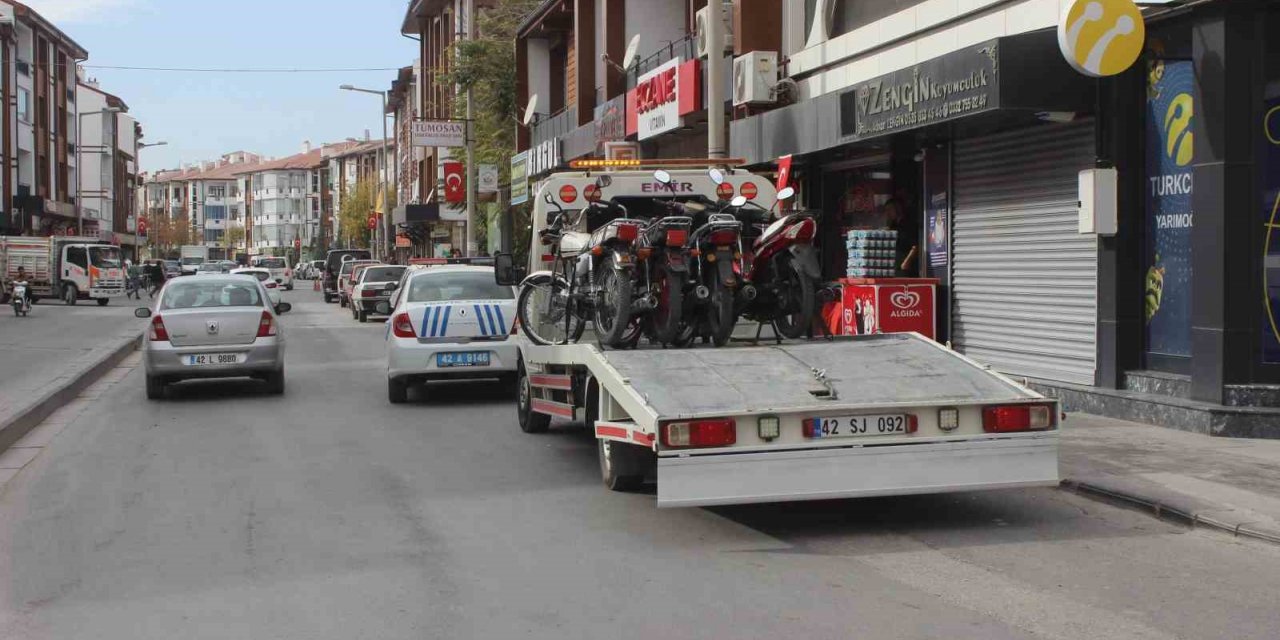 Karapınar’da trafik denetimleri