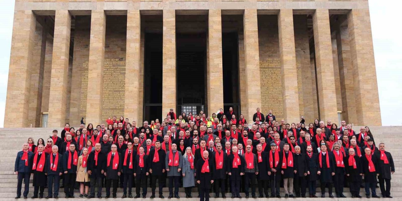 ASO ailesi 60. yılında Ata’nın huzurunda