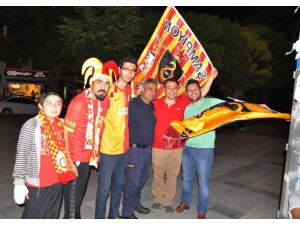 Aksaray’da Galatasaray Coşkusu