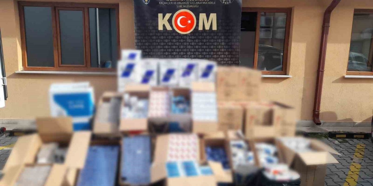 Konya Polisinden 3 milyon liralık kaçakçılık operasyonu