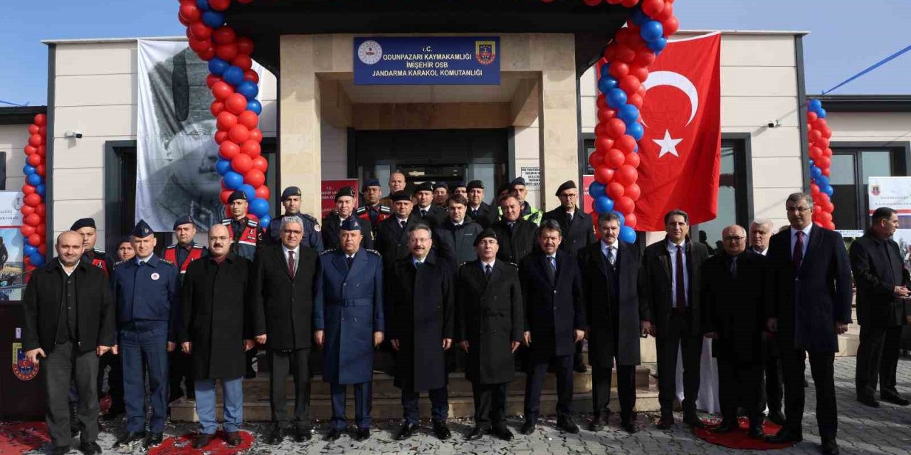 Eskişehir’de jandarma karakolu düzenlenen törenle açıldı