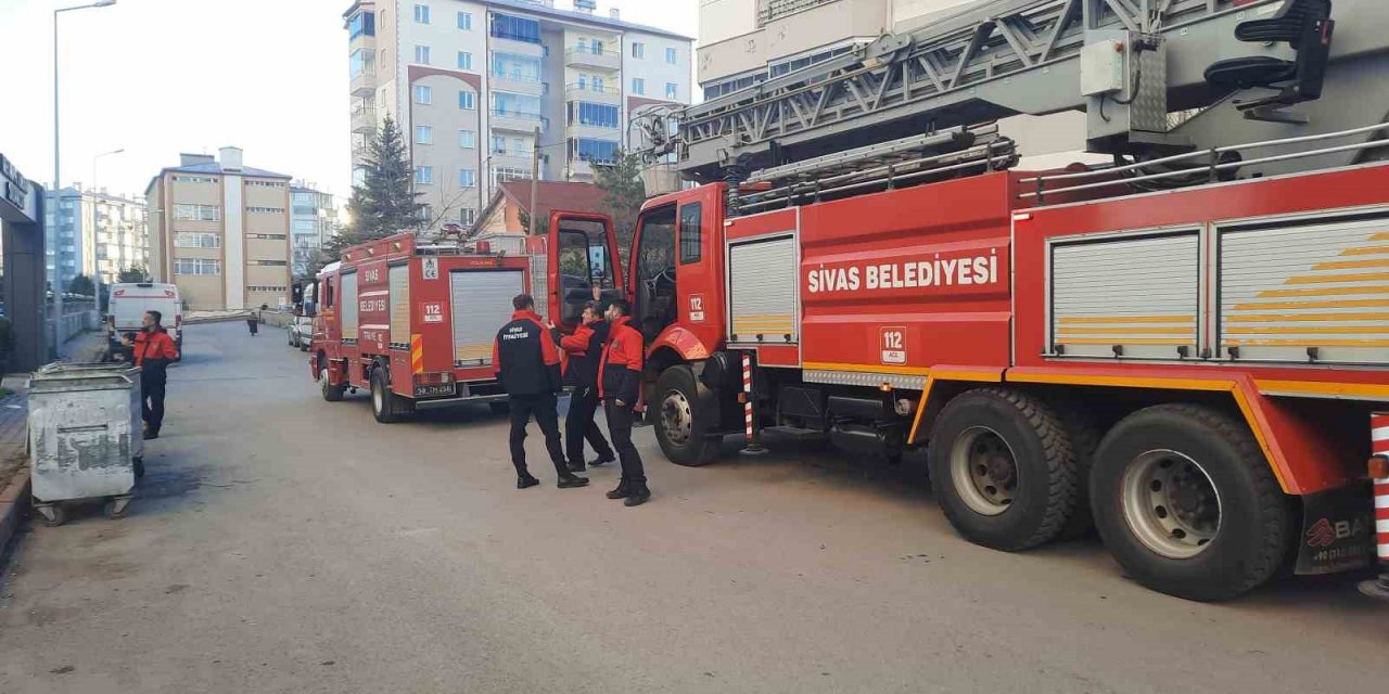 Sivas’ta asılsız yangın ihbarı ekipleri harekete geçirdi